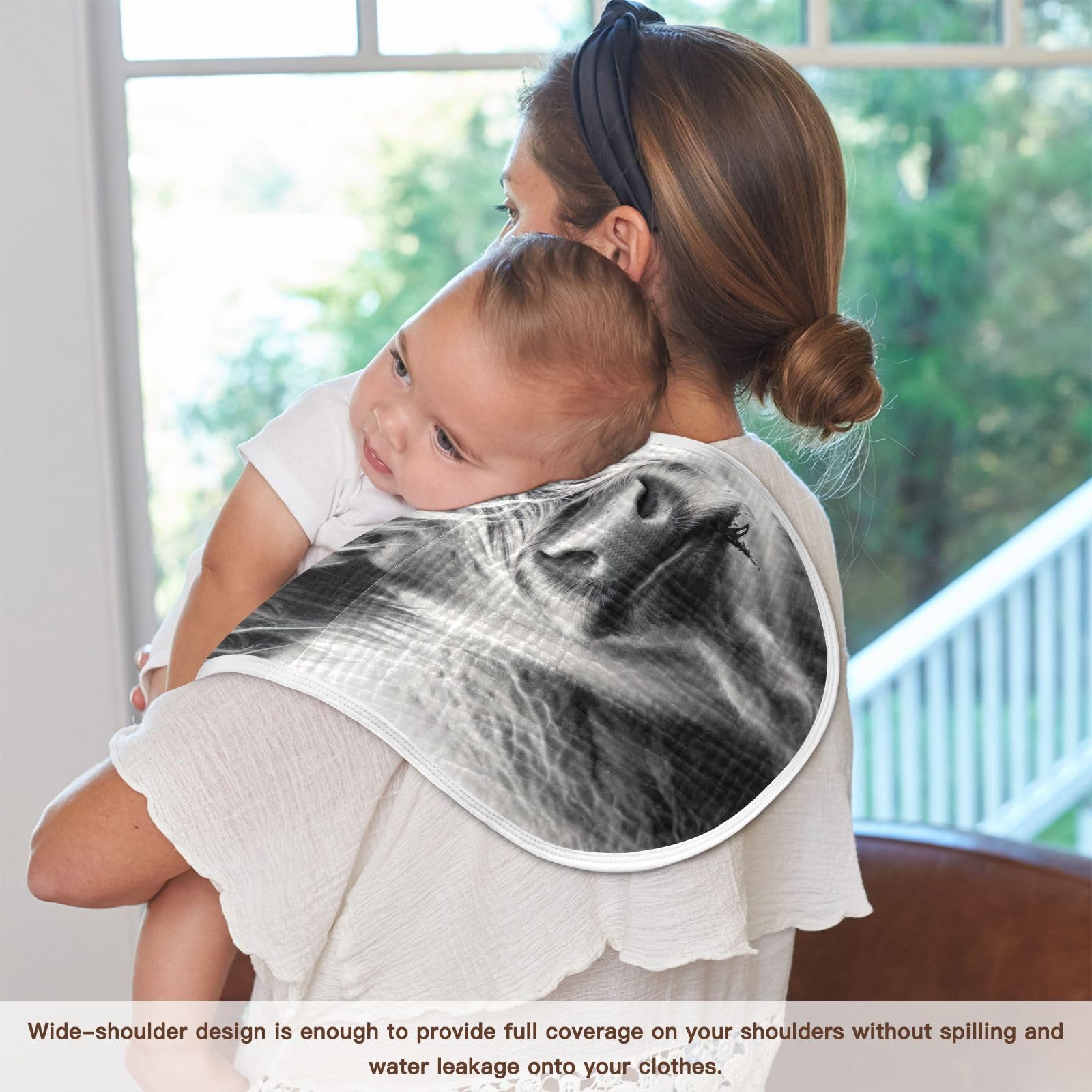 Wellday machine washable burp cloths simplify care for busy families.