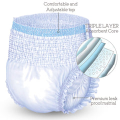 Wellness Multi-layer design supports comfortable wear and secure fit.