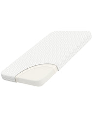 WELLZEE rectangle bassinet mattress foam-1-5-inch for gentle, supportive sleep