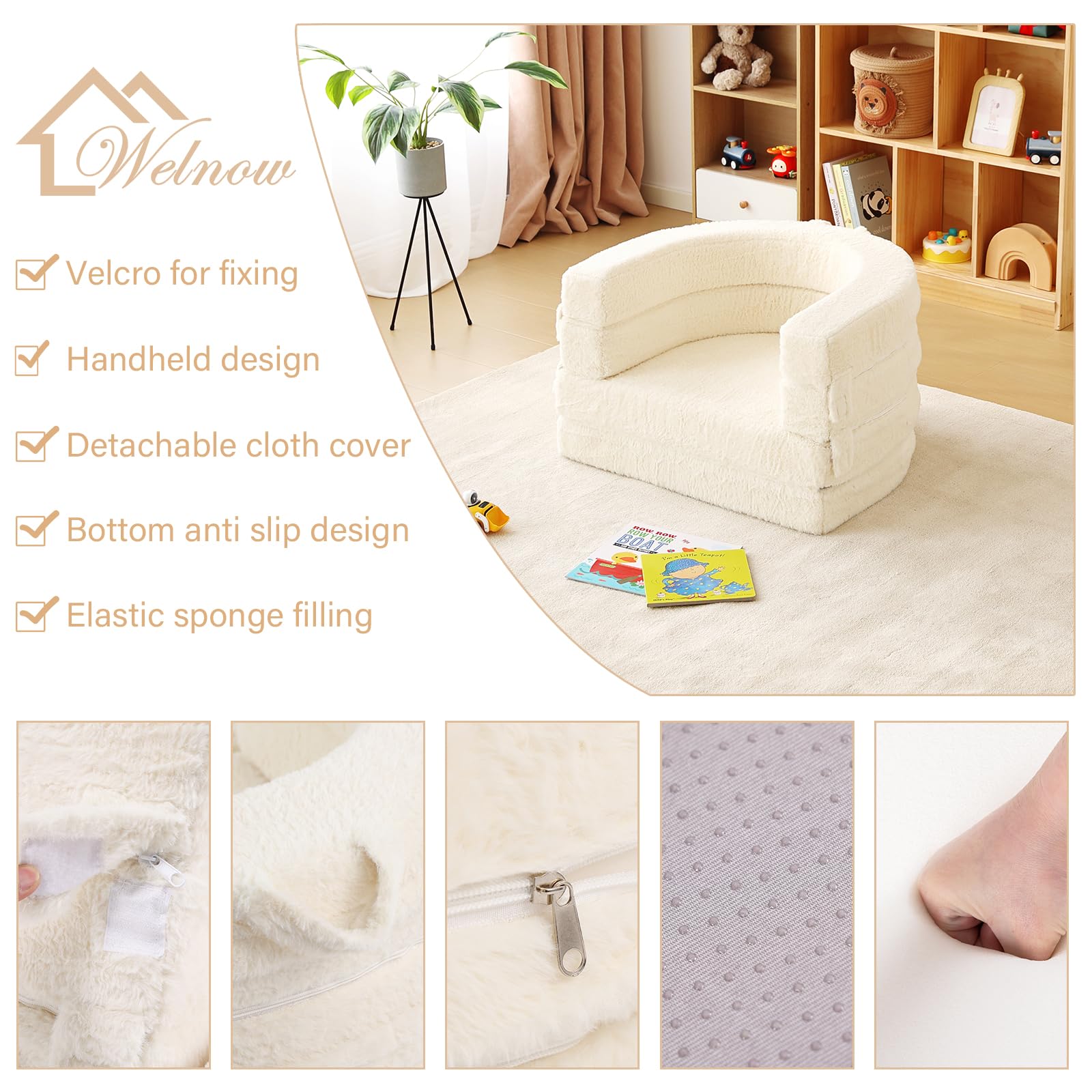 Welnow baby lounger mode provides snug naps for toddlers