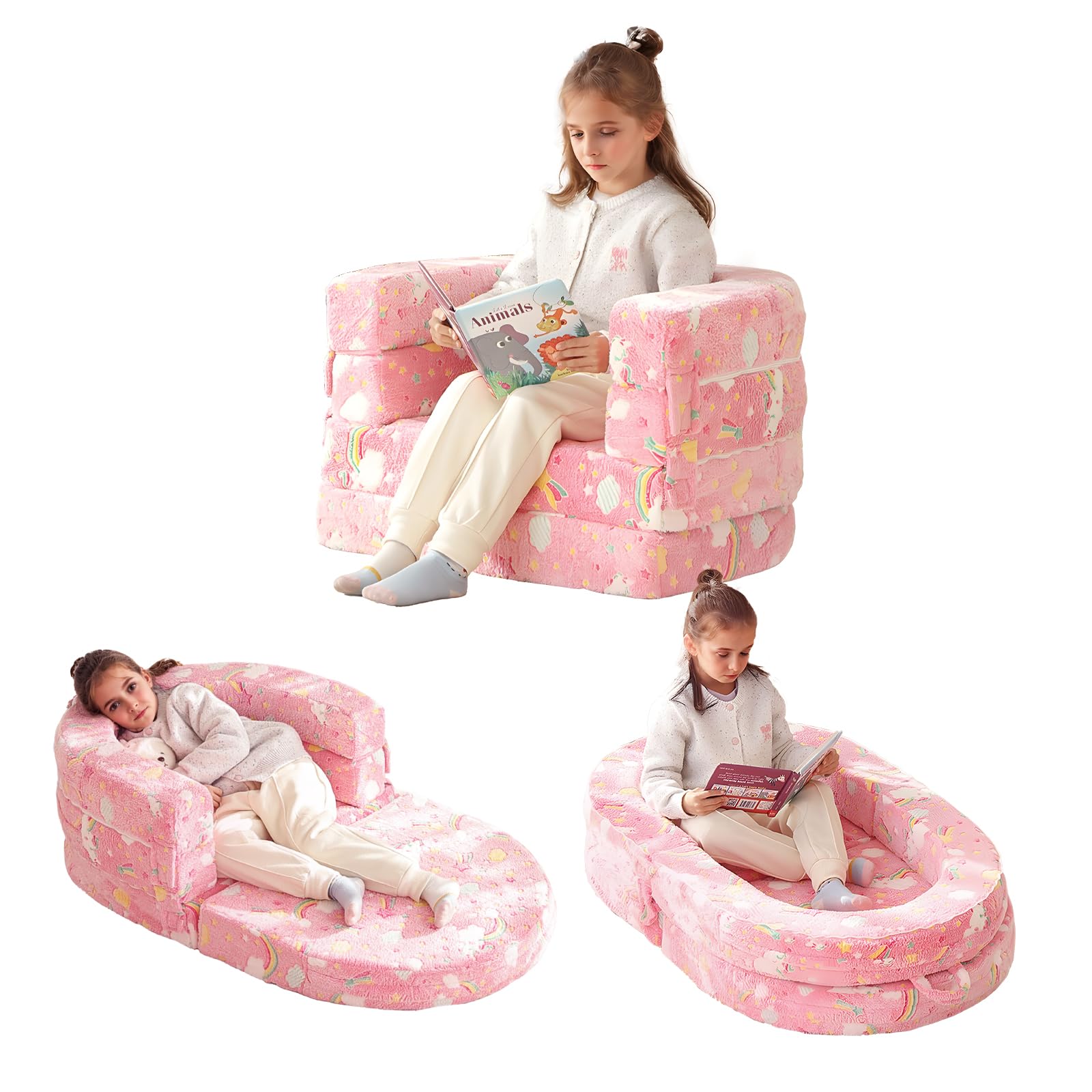 Welnow Travel 3-in-1 toddler bed foldable for compact travel and home use.