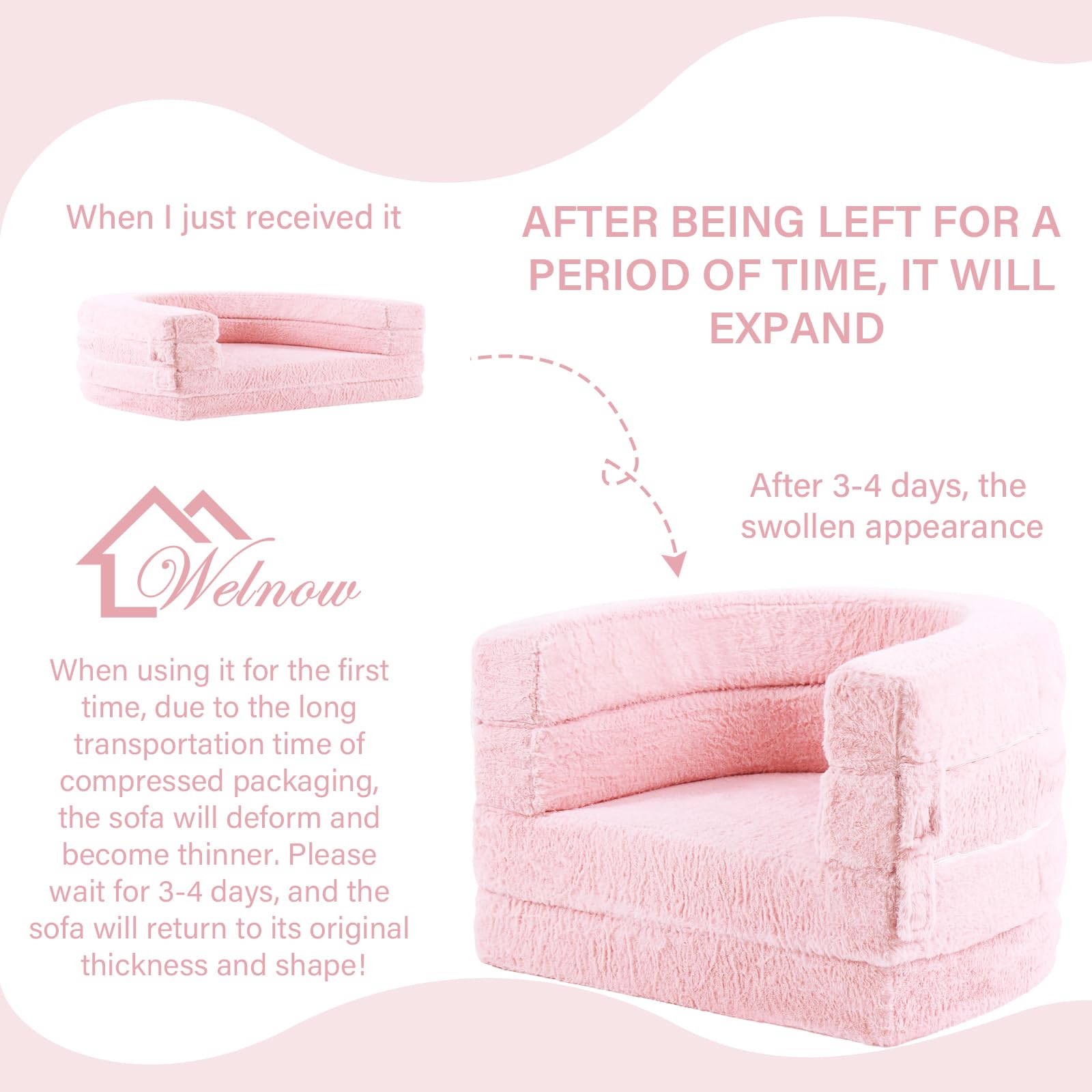 Welnow bed uses Velcro straps and zippers to secure configurations for stability.