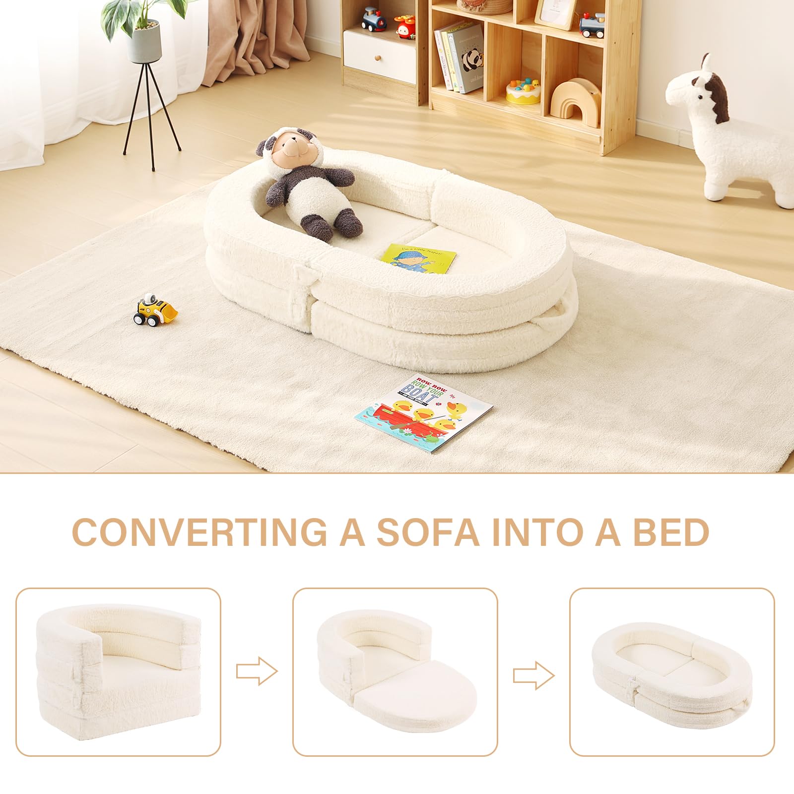 Welnow toddler floor bed mode keeps sleep and play organized