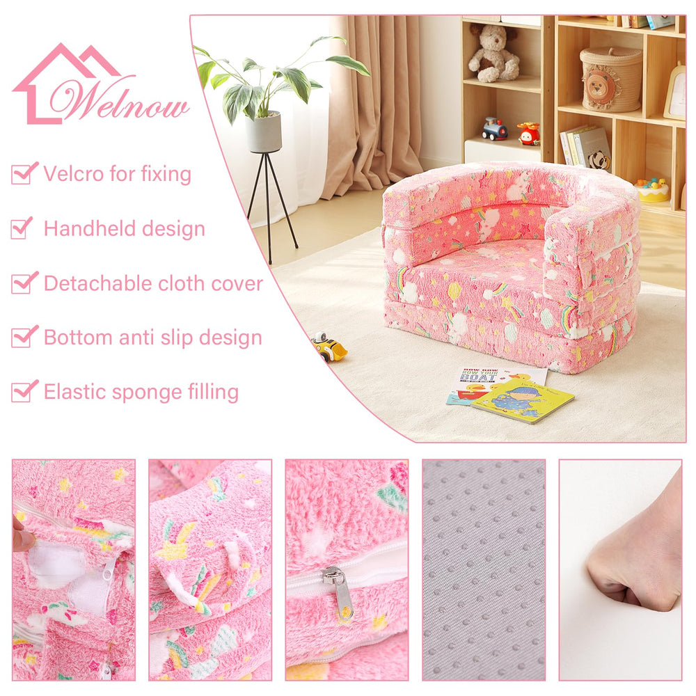 Welnow washable cover keeps the toddler bed clean after adventures.