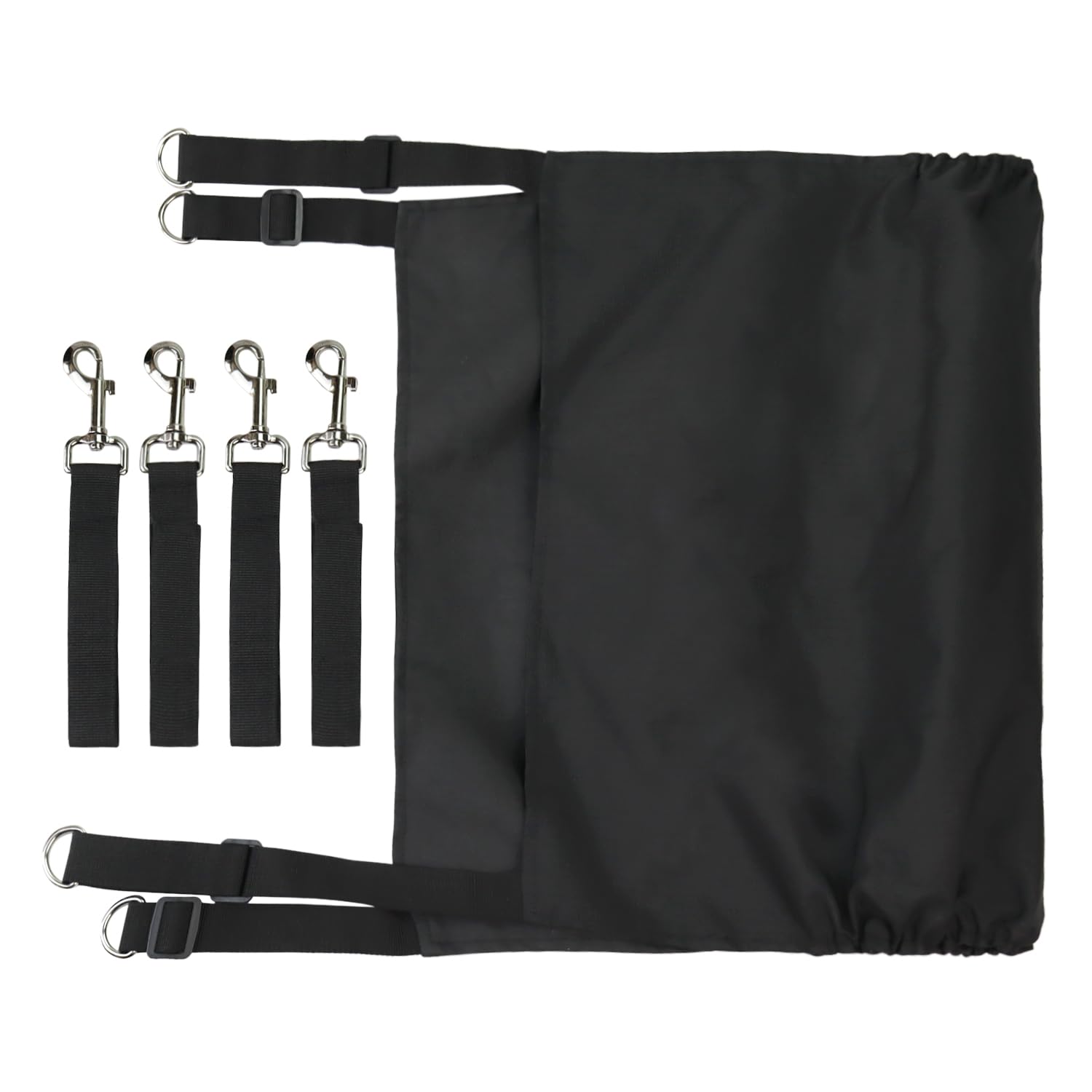 Welsoon travel hammock for strollers—quick setup for two kids.