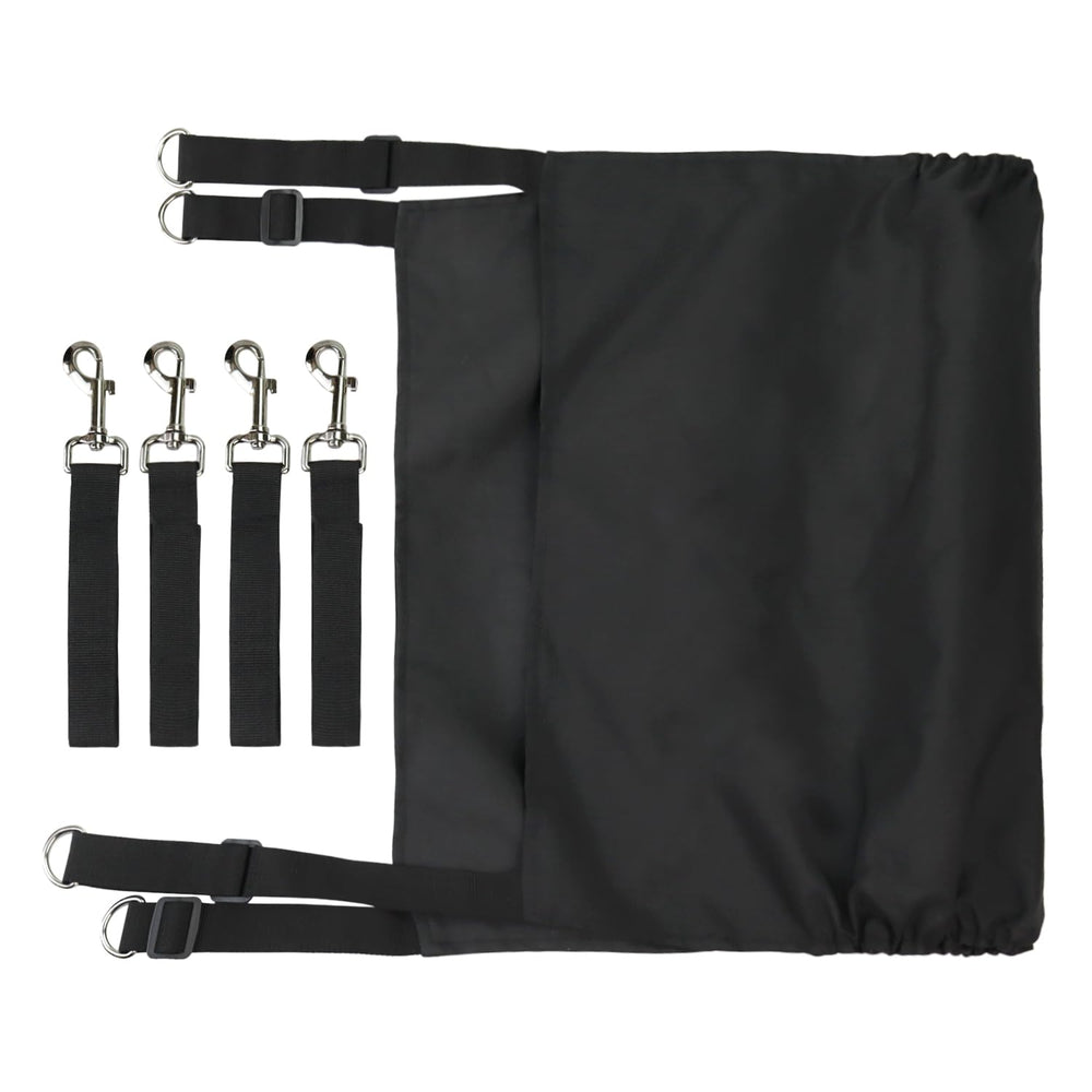 Welsoon travel hammock for strollers—quick setup for two kids.
