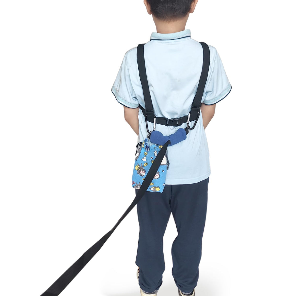 Welsoon walking harness back handle for quick grabs and close supervision.