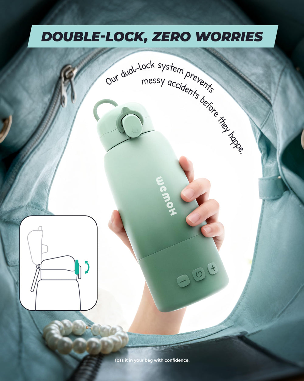 WEMOH formula mode ensures powder dissolves smoothly in hot water.
