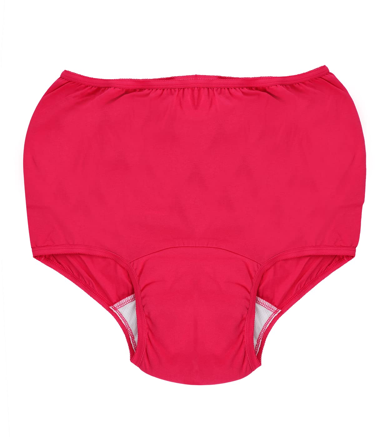 Wemyc underwear elastic waistband closeup demonstrates secure, bulk-free fit under clothing.