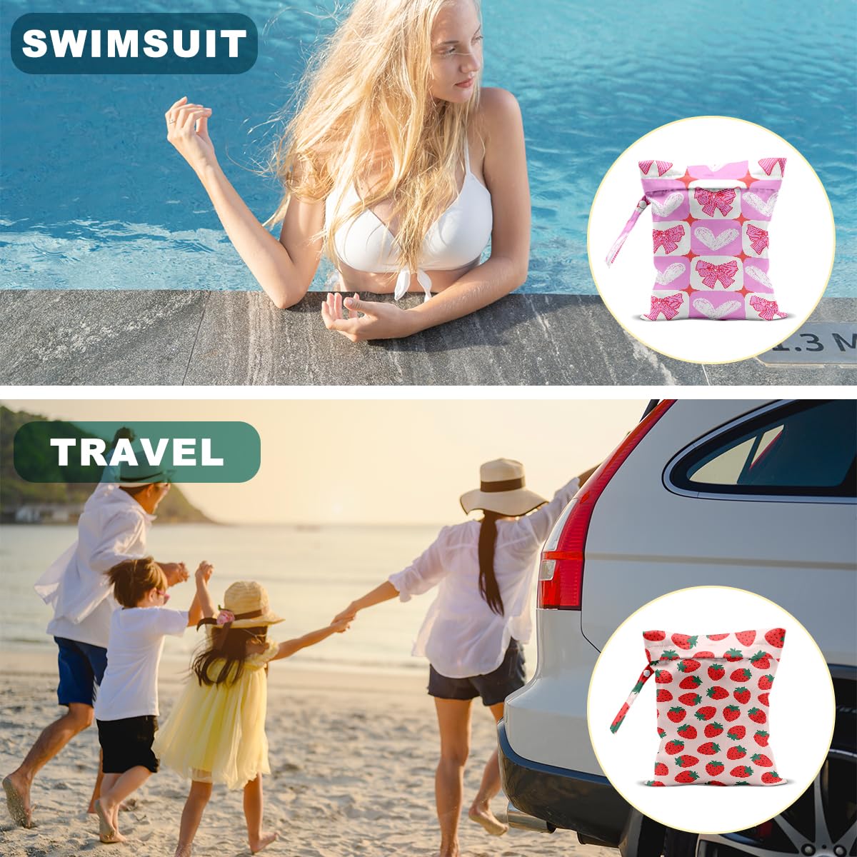 Lightweight design under 50g ideal for beach, gym, or travel