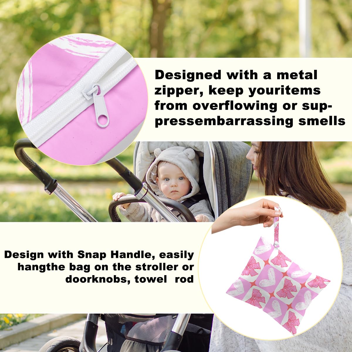 Wenboco waterproof interior protects belongings from leaks and spills