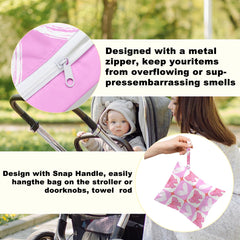 Wenboco waterproof interior protects belongings from leaks and spills