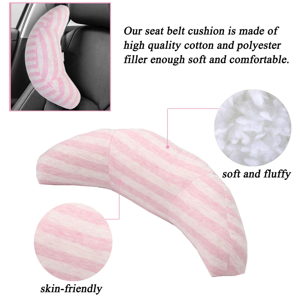 WenMei car seat pillow attachment demonstrates quick, secure mounting.