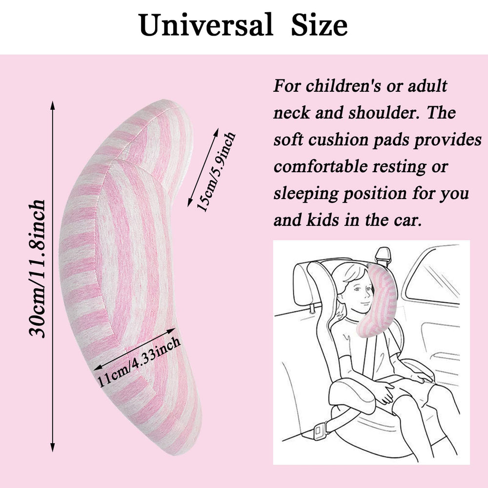 WenMei child sleeping with the pillow illustrates travel comfort.