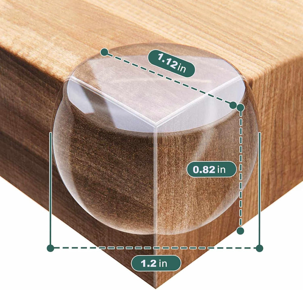 WENPENG clear edge guard blending with furniture to reduce toddler bumps