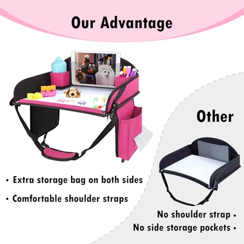 WENRENER travel tray doubles as compact backpack for easy transport