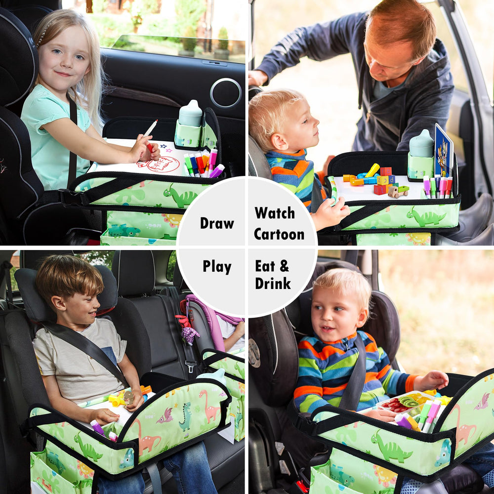 WENRENER multi-pocket tray keeps essentials within reach on the move.