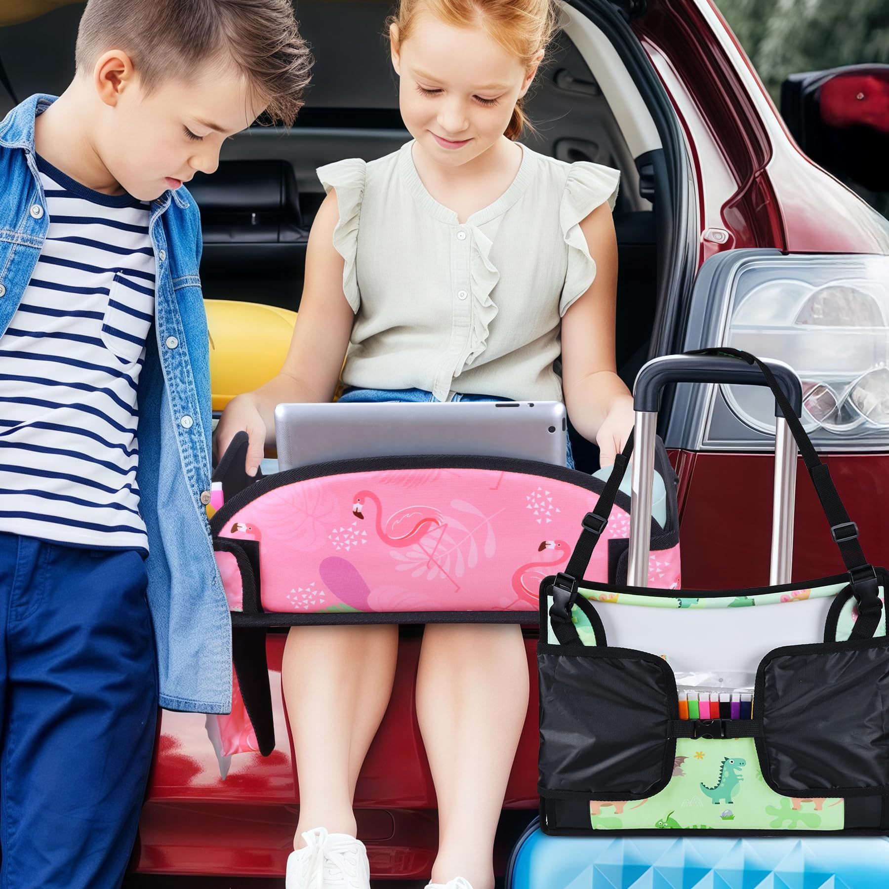 WENRENER road trip essential tray used in car or plane