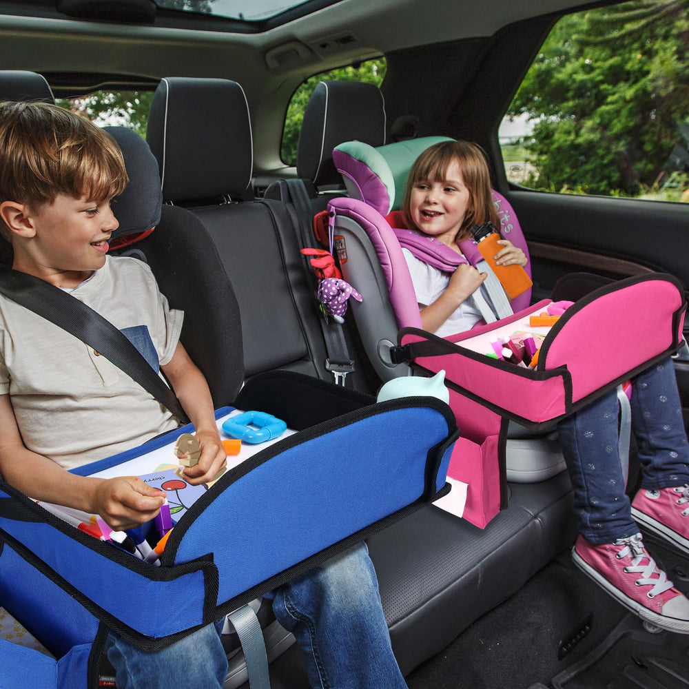 WENRENER travel tray shown in airplane seat for versatile trips