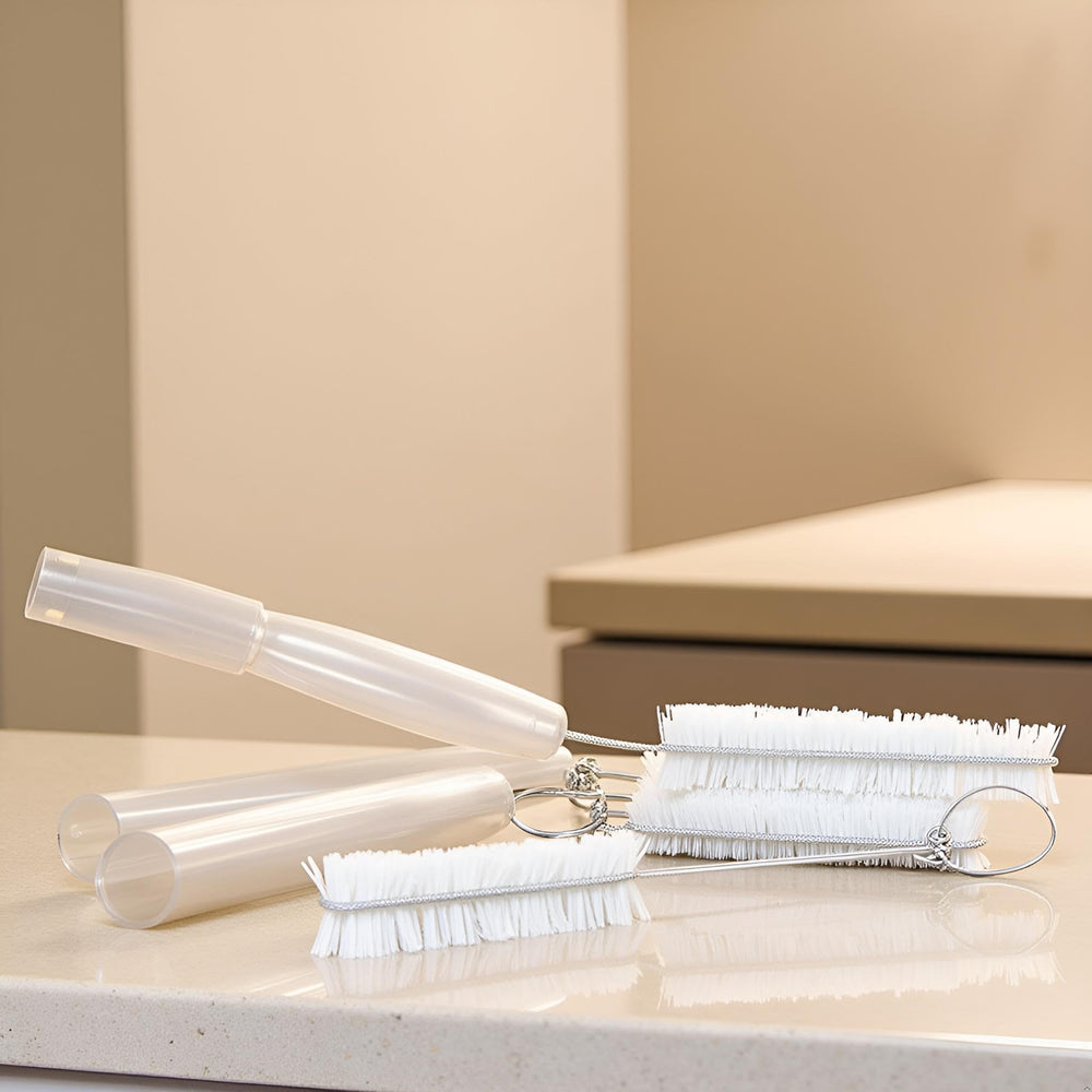 Wentoenapp durable nylon brushes withstand repeated use for regular cleanings