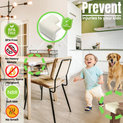 WEPOL corner protector with 3M adhesive for quick, secure installation.