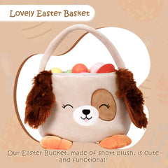 Wepop Easter basket with a cute face invites kids to celebrate.