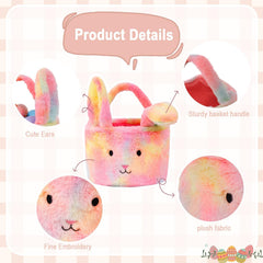 Wepop plush Easter basket doubles as a toy storage bin