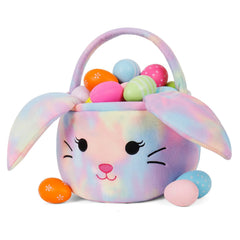 Wepop Easter Bunny Basket front view for kids, perfect for Easter egg hunts