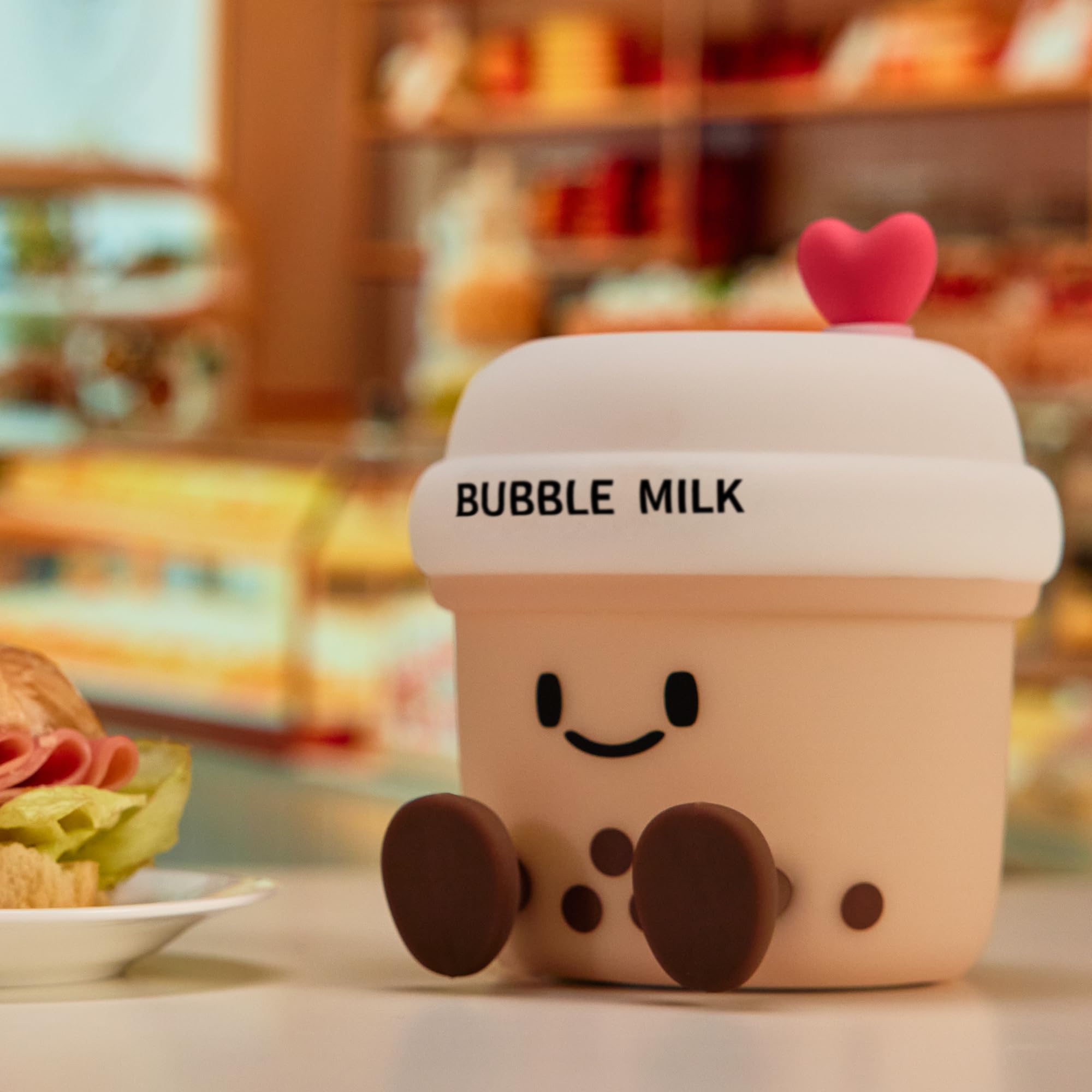 WesData bubble milk cup night light supports nighttime breastfeeding