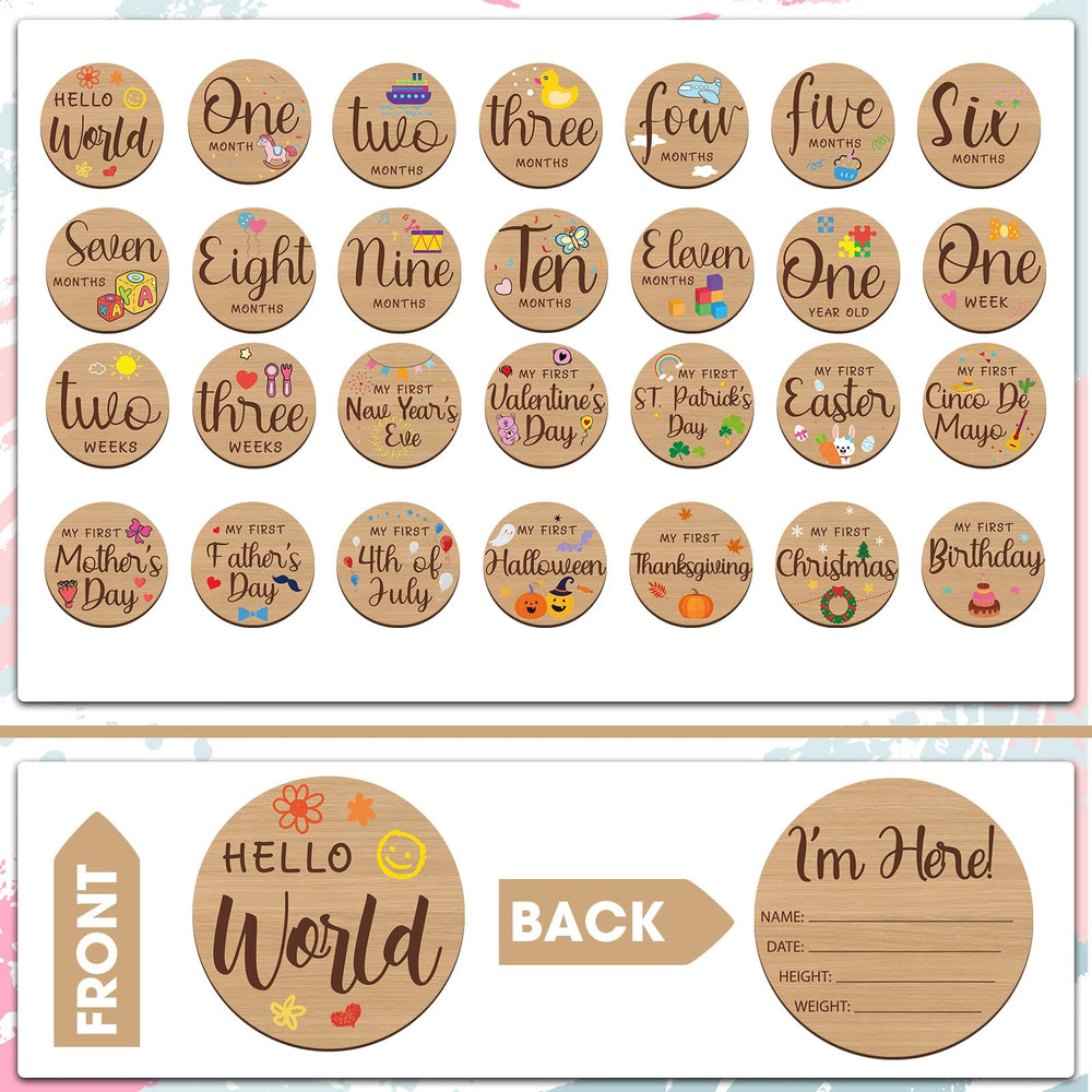 Wesiti milestone pen for easy labeling on birth signs