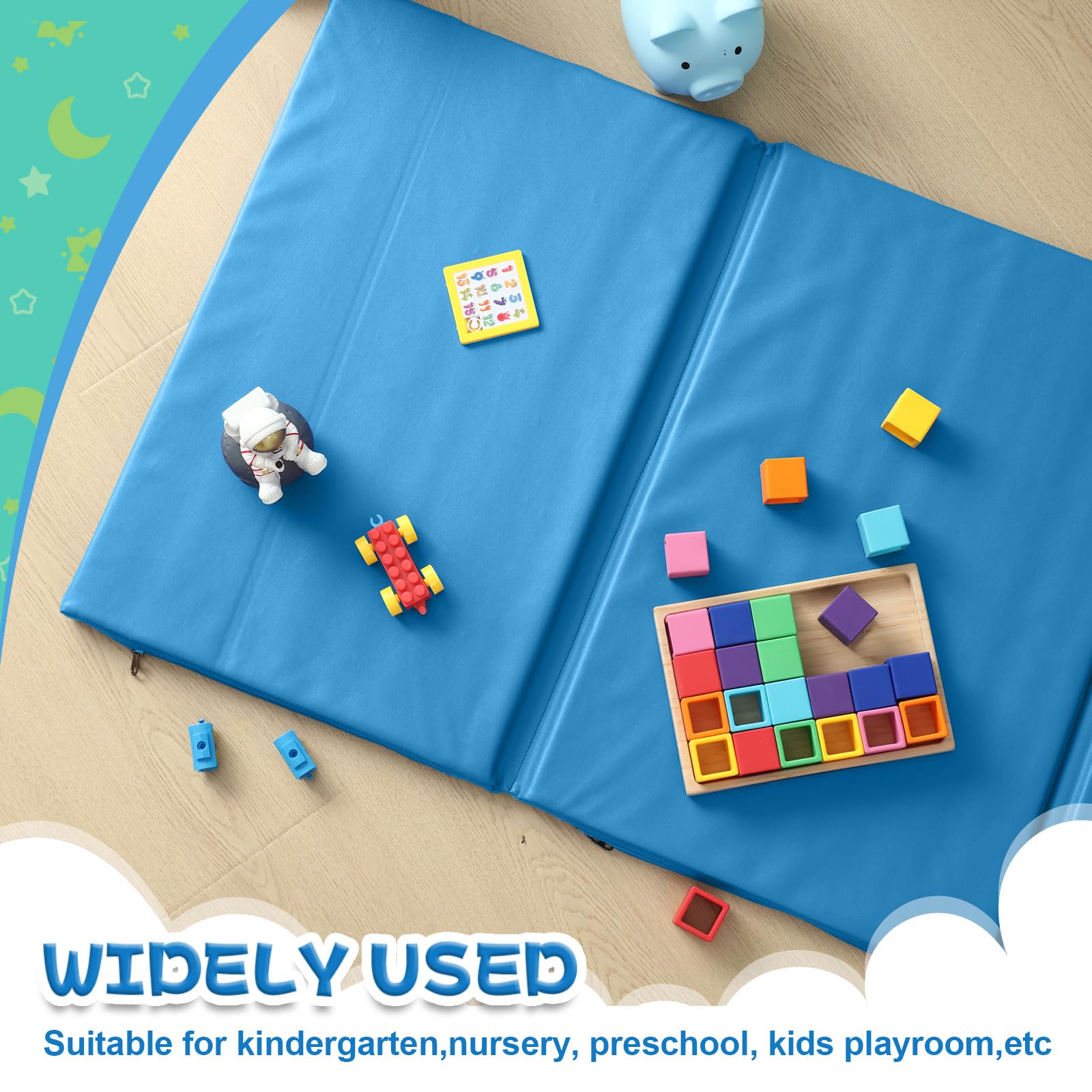 Wesiti nap mats suitable for classrooms, homes, daycares and travel use.