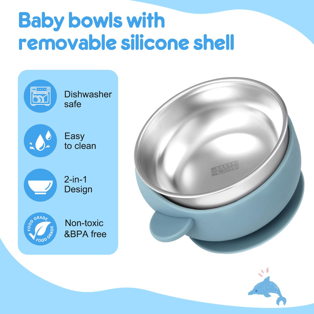 Wesketch bowls labeled dishwasher-safe for quick cleanup after meals.