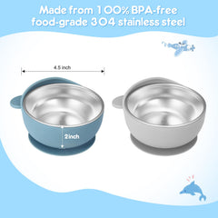 Wesketch bowls showing removable silicone shell for easy cleaning and setup.