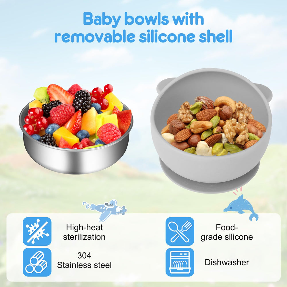 Wesketch stainless steel bowl remains rust-free and odor-free for daily use.