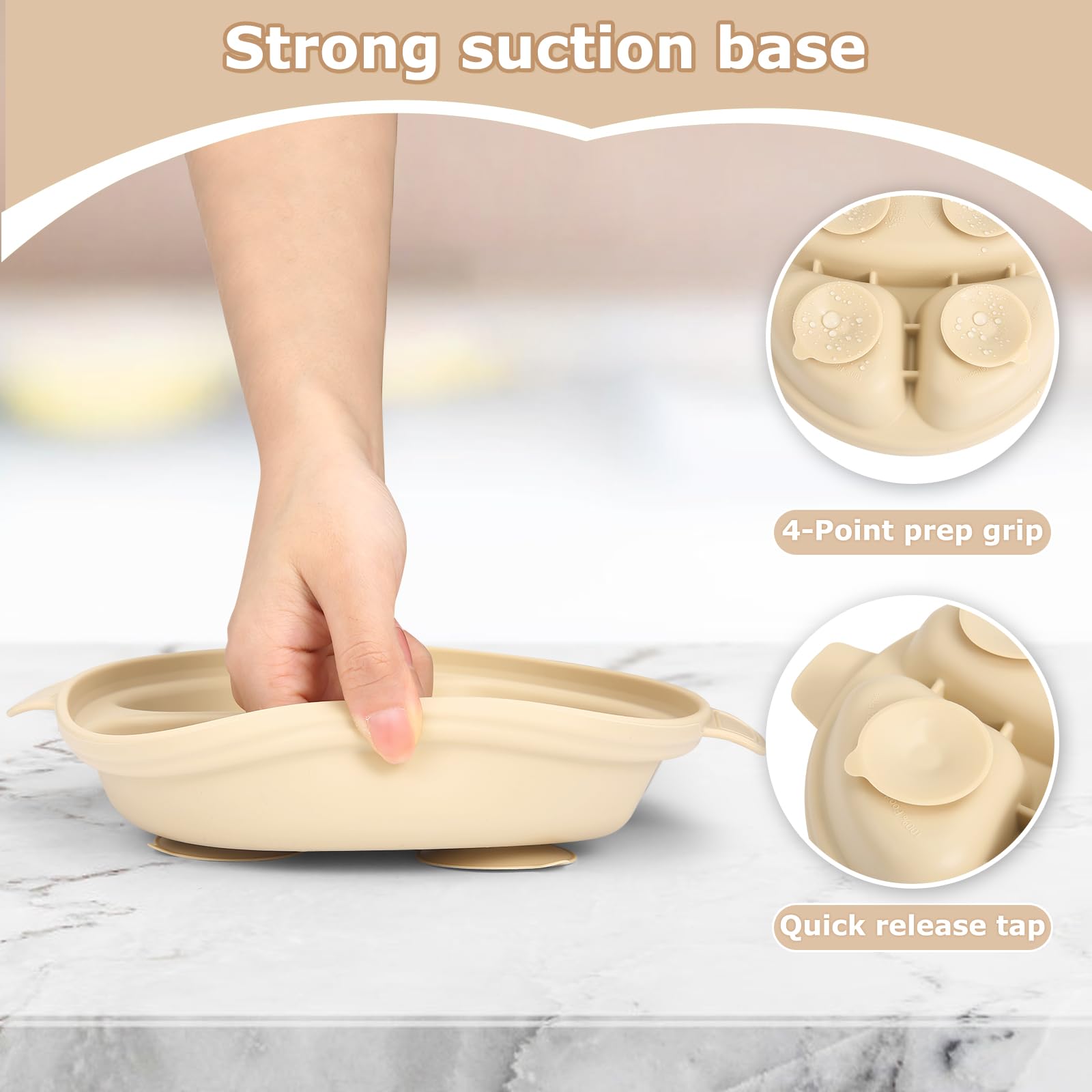Wesketch removable silicone shell simplifies cleanup and versatile feeding