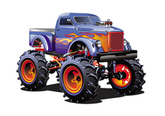 West Mountain WM05 monster truck decal, removable on smooth walls for easy updates.
