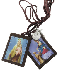 Westman Works pamphlet explains Brown Scapular devotion and use.