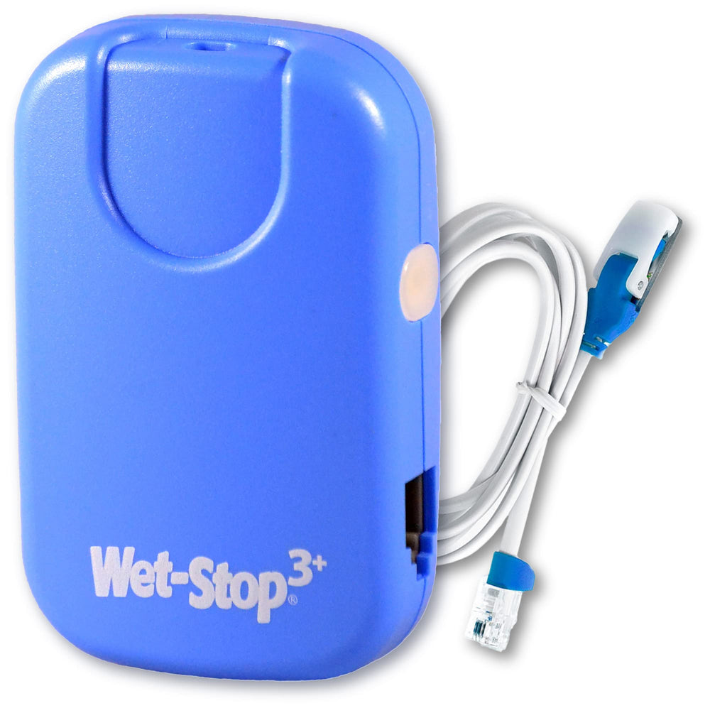Wet-Stop 3 Blue alarm unit designed for compact, night-time alerts