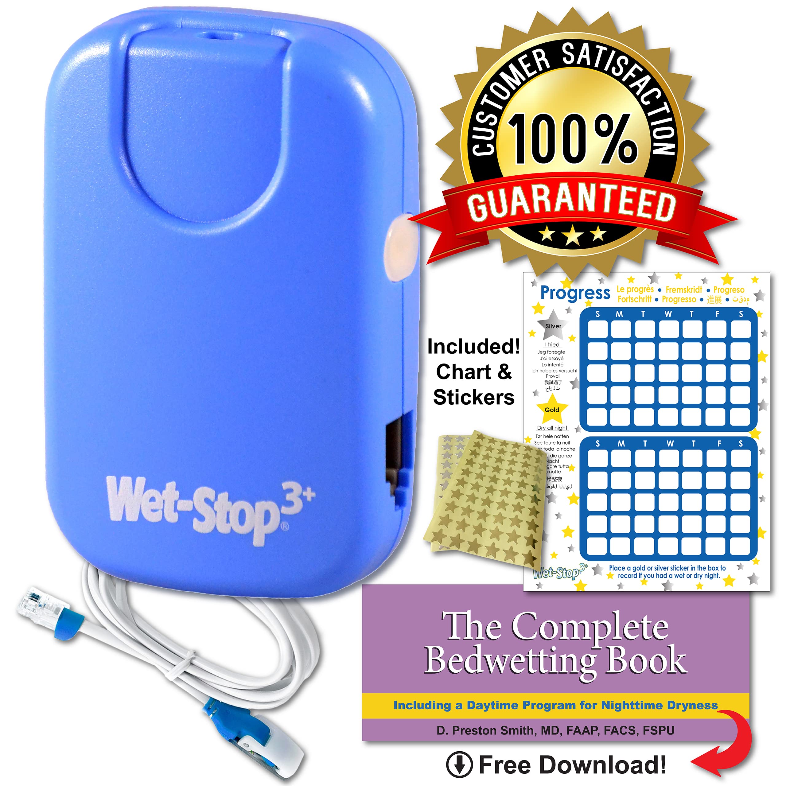 Wet-Stop downloadable guide offering practical bedtime strategies