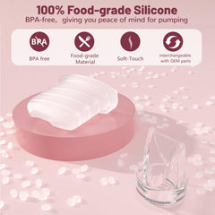 Wevedk diaphragm seal S32 for Lansinoh and Nuliie improves cross-brand compatibility.