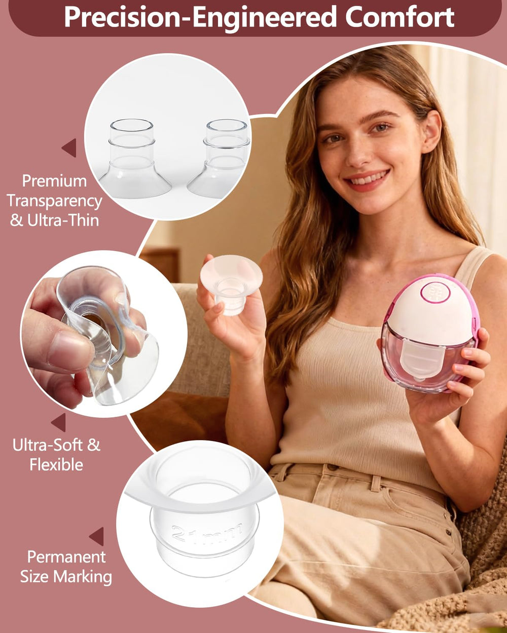 Wevedk easy sterilization helps quick sanitation before reuse.
