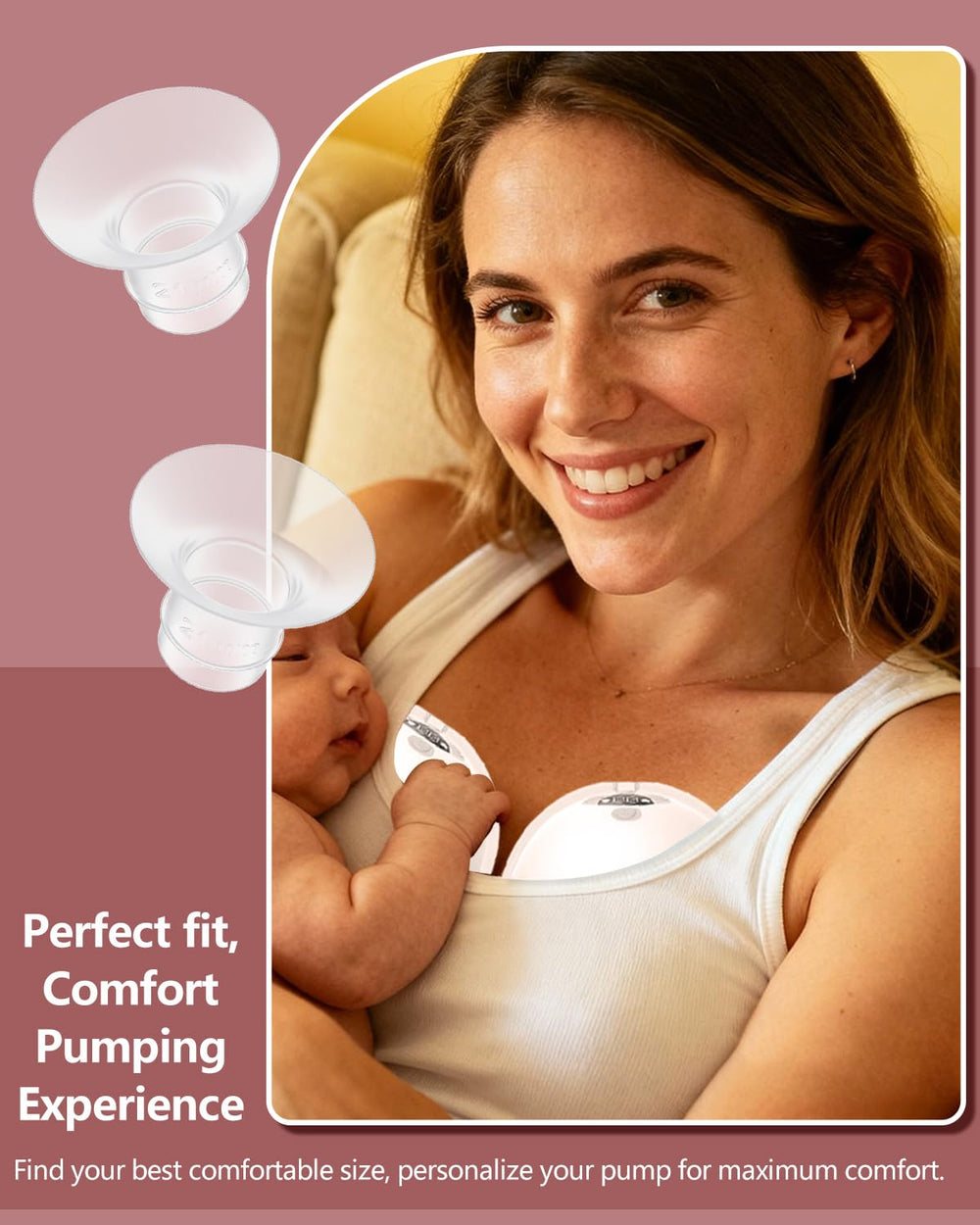 Wevedk multi-brand compatibility including Momcozy and S Pro pumps.