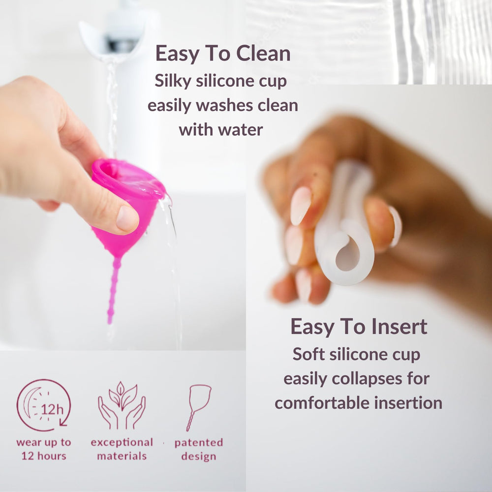 WEVOTOPIA Kind Cup premium medical-grade silicone from the USA.