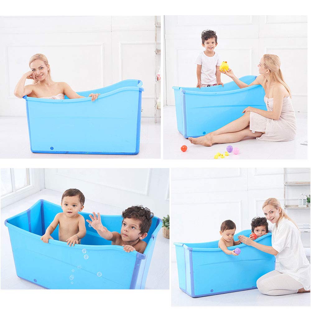 W WEYLAN TEC foldable tub saves space, ideal for travel and small homes.