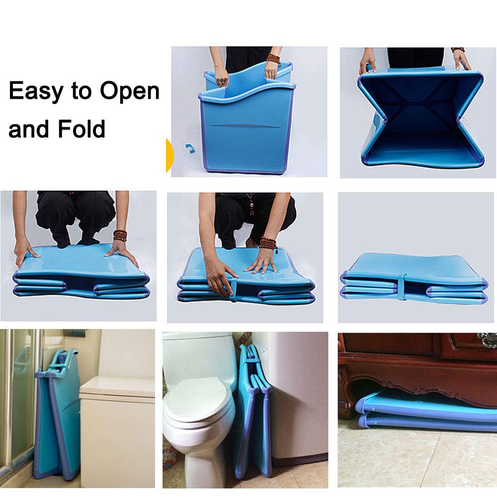 W WEYLAN TEC travel-ready tub with quick setup and folding.