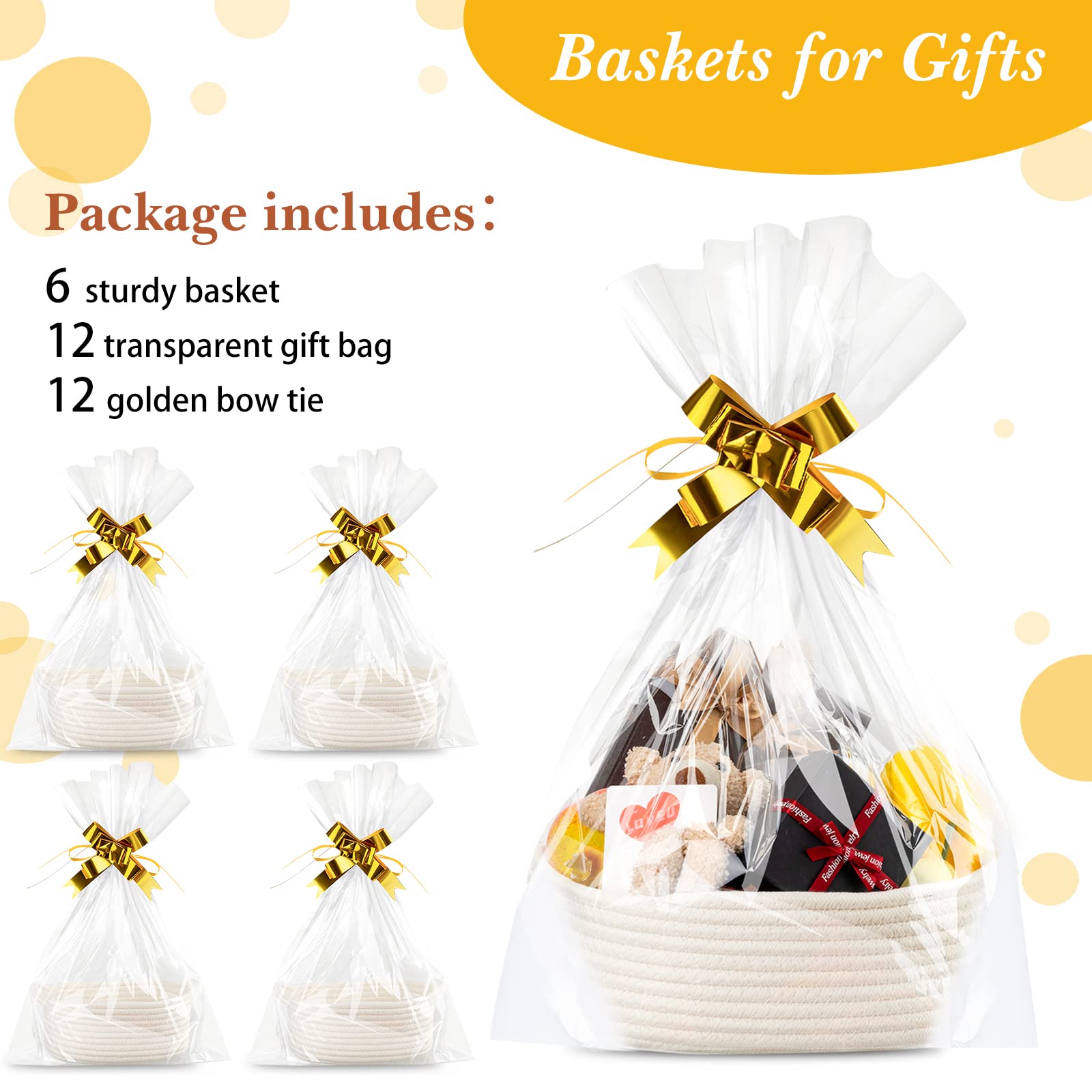 Weysat gold bows with ties add elegant finishing touches to gifts.