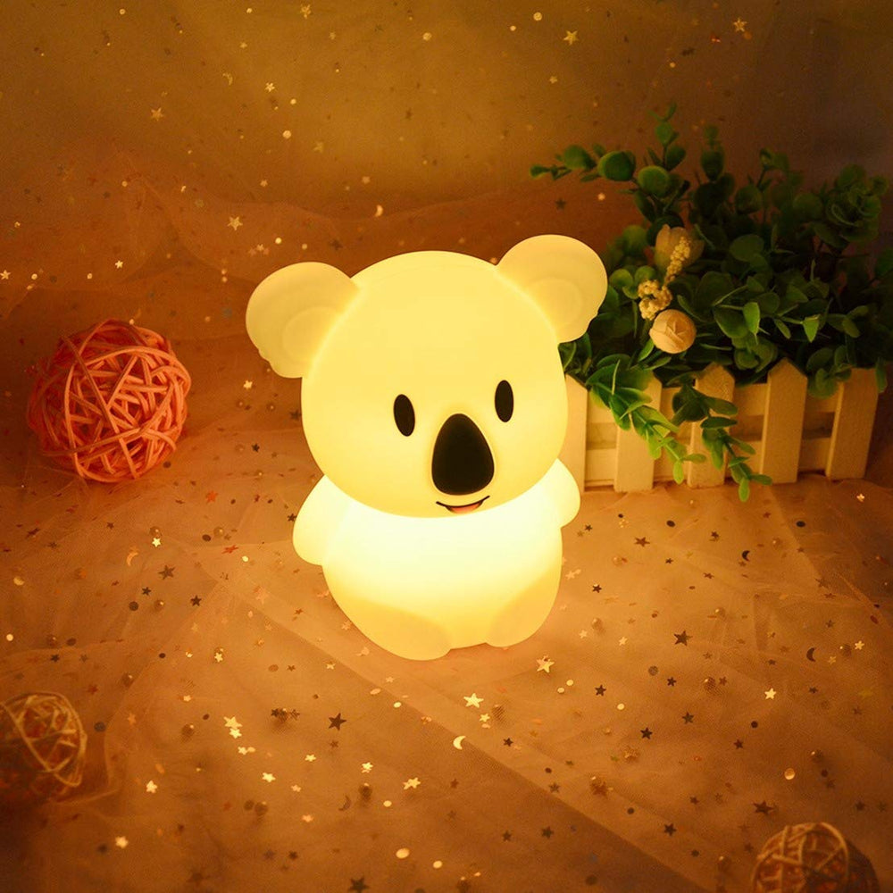 WHA&DARREN Koala Night Light fits small bedrooms and nurseries.