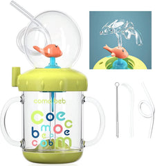 Whale Cup water bottle showcase for kid-friendly hydration.