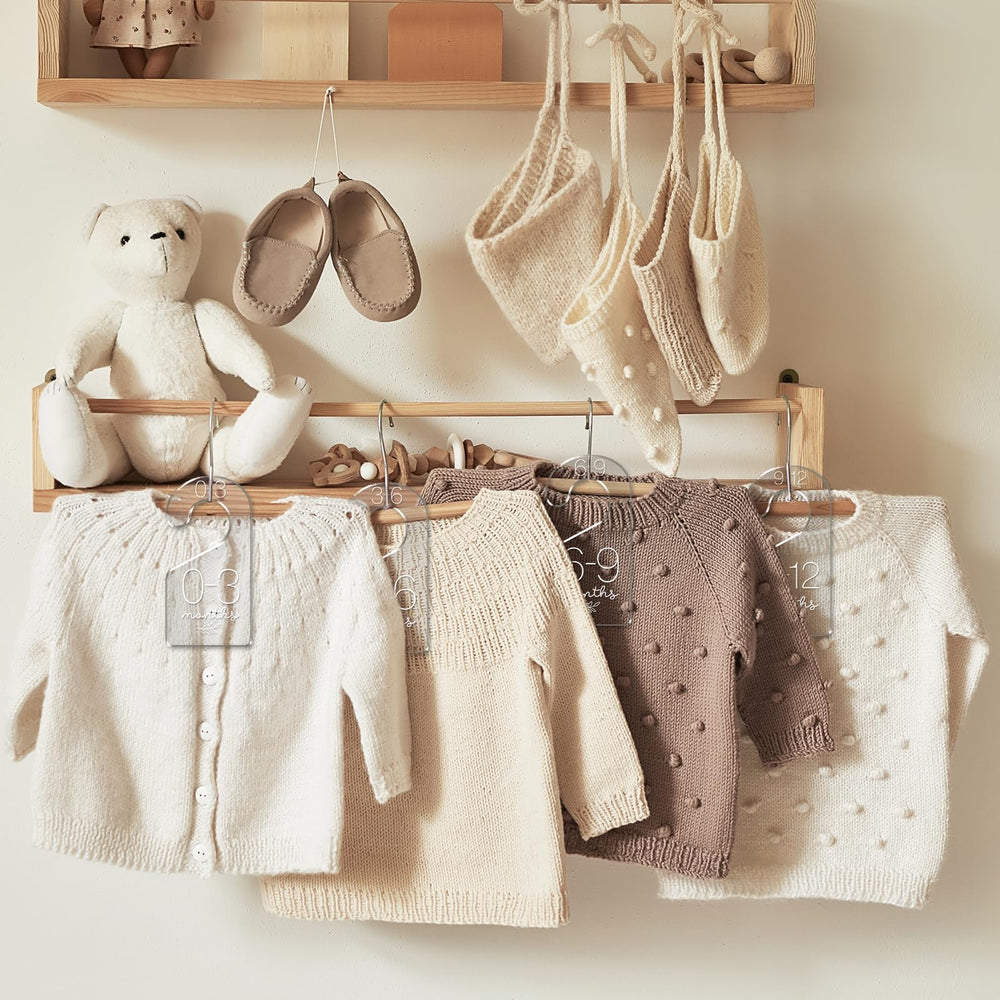 Whaline neutral nursery decor complements any baby room.