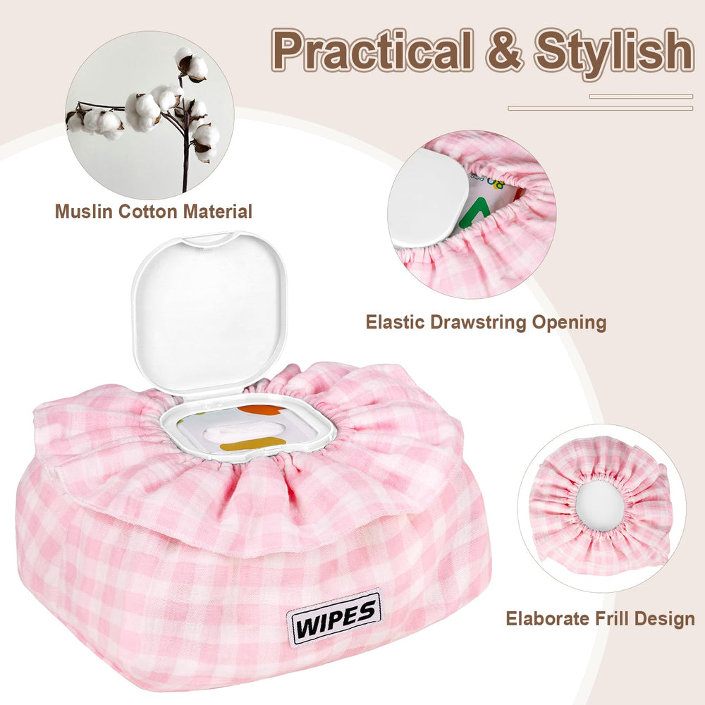 Whiidoom wipe cover easy access over standard wipe packs for quick changes.